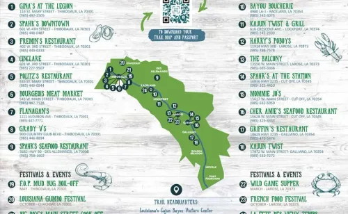 Lousiana’s Cajun Bayou Trail official passport